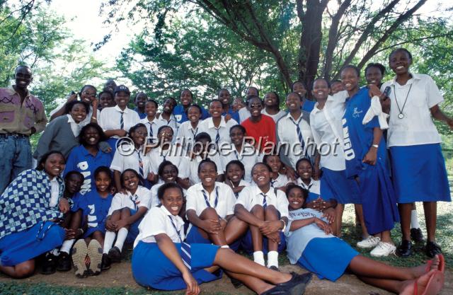 kenya 29.JPG - Etudiantes de l'école hôtelièreBogoriaKenya